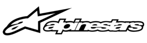 Logotipo da marca de equipamentos de pilotagem Alpinestars 